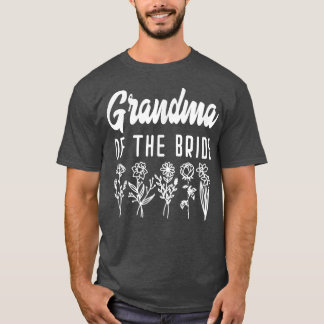 T-shirt Grand-mère de la mariée - Groupe de proposition d'