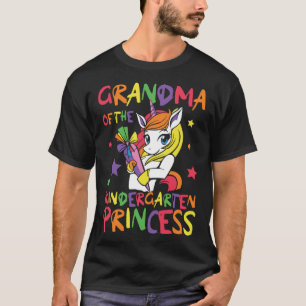 T-shirt Grand-Mère De La Princesse De La Maternelle - Mate
