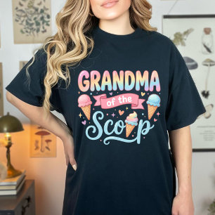 T-shirt Grand-mère de la révélation du sexe de la glace à