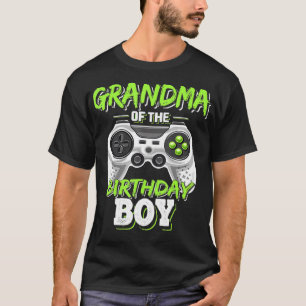 T-shirt Grand-mère de l'Anniversaire Jeu Vidéo de jumelage