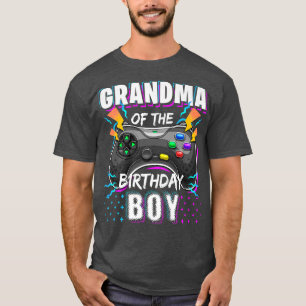 T-shirt Grand-mère de l'Anniversaire Jeu Vidéo de jumelage