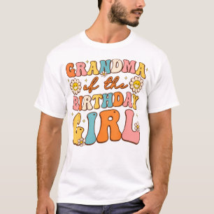 T-shirt Grand-Mère De L'Anniversaire Petite-Fille Super