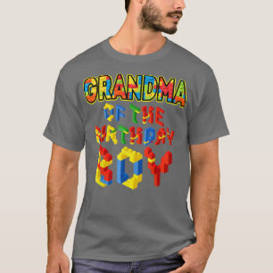 T-shirt Grand-mère de l'édifice pour garçons d'anniversair