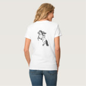 T-shirt Grand-mère de l'équitation (Dos entier)