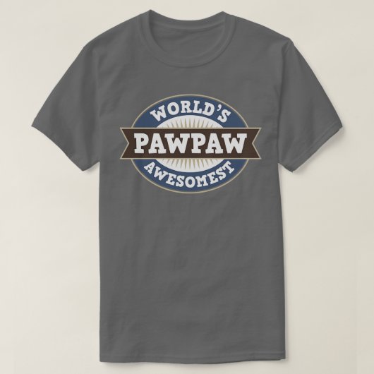 T-shirt Grand-mère de Pawpaw (Design devant)