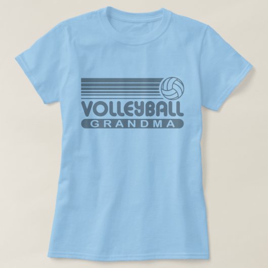 T-shirt Grand-mère de volley-ball (Design devant)