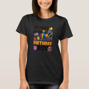 T-shirt Grand-Mère Des Femmes De L'Anniversaire Garçon Tra