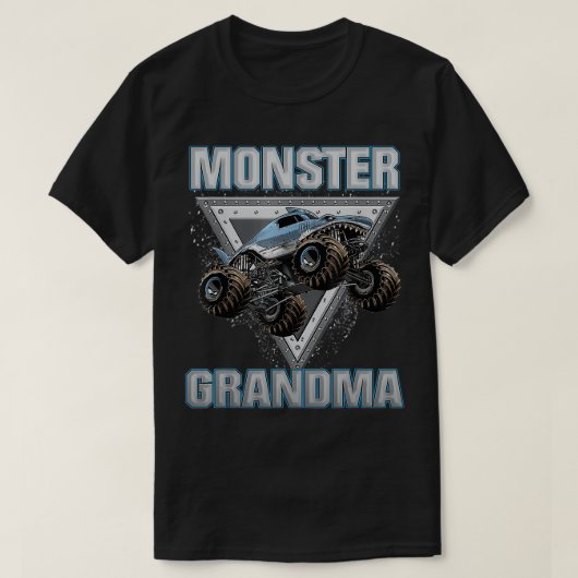 T-shirt Grand-mère du camion Monster (Design devant)