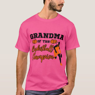 T-shirt Grand-Mère Du Champion De Basket 11E Anniversaire 