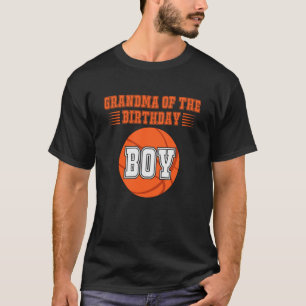 T-shirt Grand-Mère Du Costume De Garçon D'Anniversaire Bas