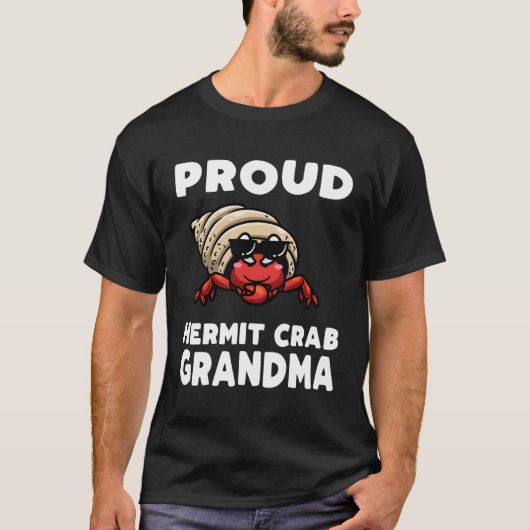 T-shirt Grand-mère du crabe (Devant)