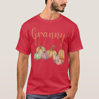 T-shirt Grand-mère du petit Citrouille Premier anniversair