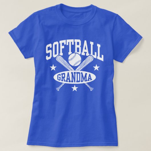 T-shirt Grand-mère du softball (Design devant)