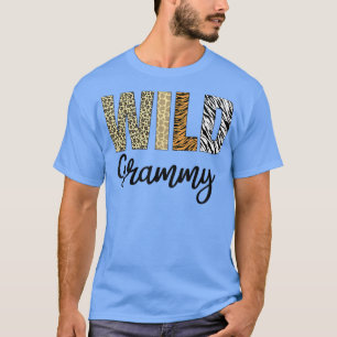 T-shirt Grand-mère du Wild One Zoo Anniversaire Safari Jun
