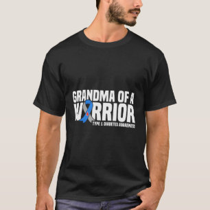 T-shirt Grand-mère d'un guerrier Type 1 Sensibilisation au