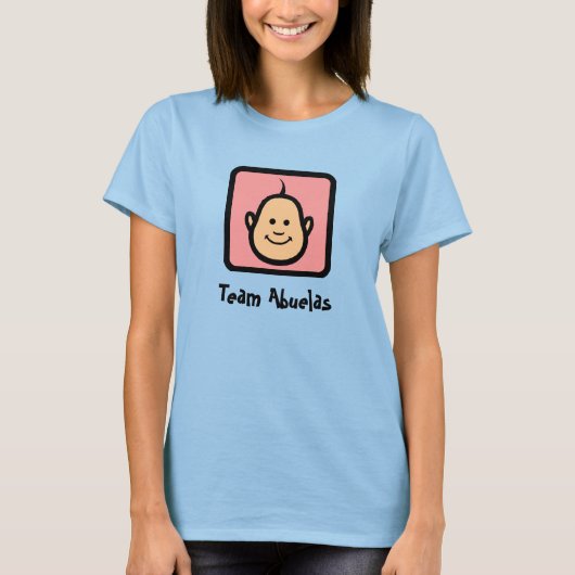 T-shirt Grand-mère, équipe Abuelas (Devant)