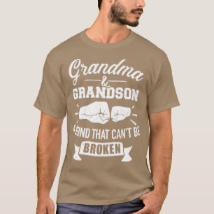 T-shirt Grand-mère et petit-fils qui ne peuvent pas casser
