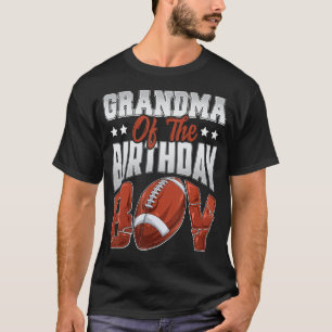 T-shirt Grand-mère Football anniversaire Garçon Famille Ba