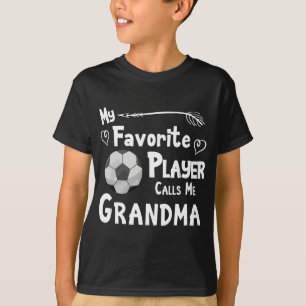 T-shirt Grand-mère Football Football Jeu Fan Sports Favori