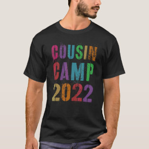 T-shirt Grand-mère Grand-père Cousin Camp 2022 Sleepaway S