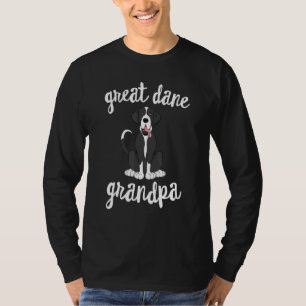 T-shirt Grand-Mère Grand-Père Dogue Allemand Manteau G