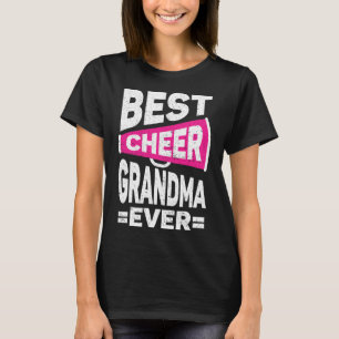 T-shirt Grand-mère meneuse de claque Cheerleading Meilleur