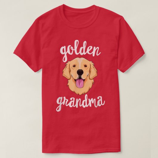 T-shirt Grand-mère mère mère mère propriétaire de chien -  (Design devant)