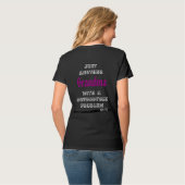 T-shirt Grand-mère motarde (Dos entier)