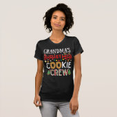 T-shirt Grand-mère Noël Cookie Crew Funky Family Baking (Devant entier)
