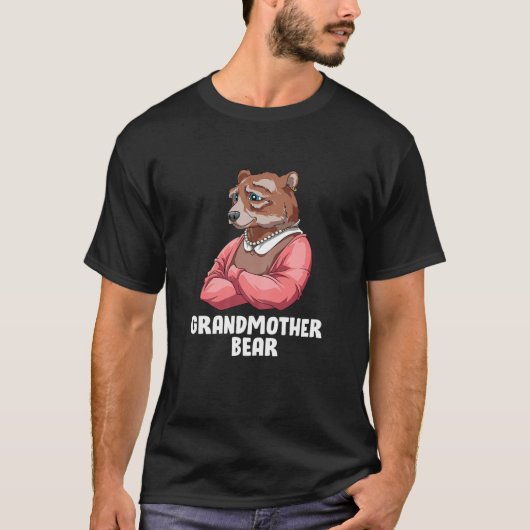 T-shirt Grand-mère Ours (Devant)