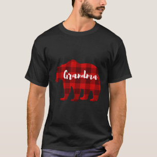 T-shirt Grand-mère Ours Vêtements Femmes Cadeau Grand-pare