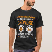 T-shirt Grand-mère retraitée Pensioner Retraite Banque com (Devant)