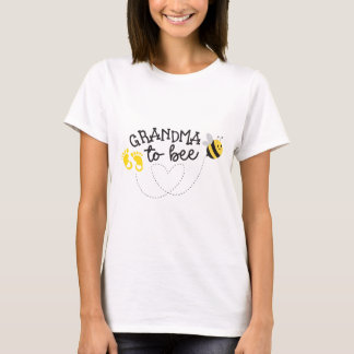 T-shirt Grand-mère rustique au baby shower