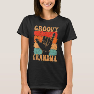 T-shirt Grand-mère super les années 70 Nostalgie esthétiqu