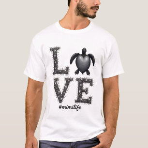 T-shirt Grand-mère Tortue - Aime Mimi Vie Tortue de mer, M