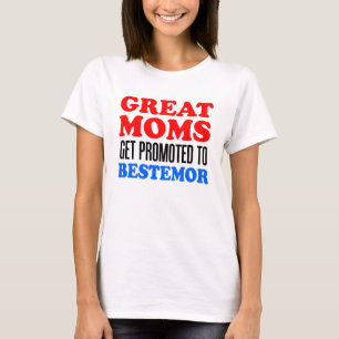 T-shirt Grand Moms Promues À La Meilleure Mère