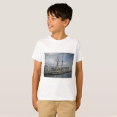 T-shirt Grand navire à Halifax (Devant entier)