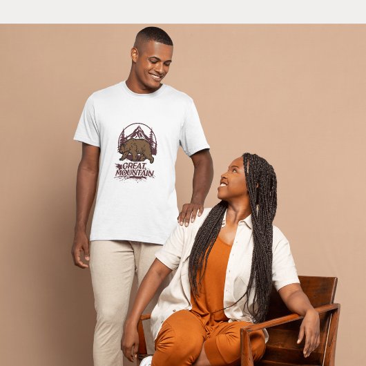 T-shirt grand ours