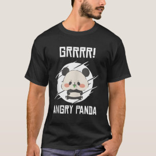 T-shirt Grand Pandas en colère Sauvage Panda Bamboo