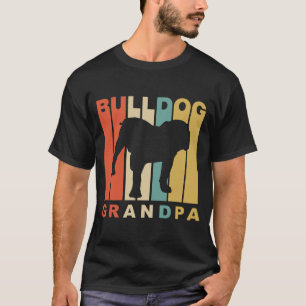 T-shirt Grand-papa de bouledogue