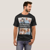 T-shirt Grand-parents cadeau de jour pour 70 ans (Devant entier)