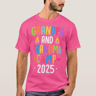 T-shirt Grand-parents Camp 2025 Cousins Summer Camping Vac