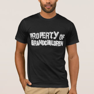 T-shirt Grand-parents propriété des petits-enfants