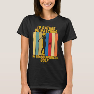 T-shirt Grand-parents vintages Plutôt Regarder Petites-Fil