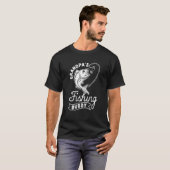 T-shirt Grand-pas Buddy de pêche (Devant entier)