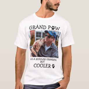 T-shirt Grand Paw Grand-Père Régulier Mais Glacière Photo 