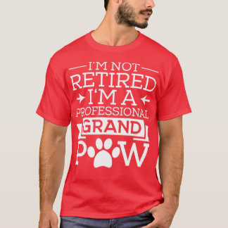 T-shirt Grand Paw Grandpa Grandpaw Cadeaux Amoureux de les
