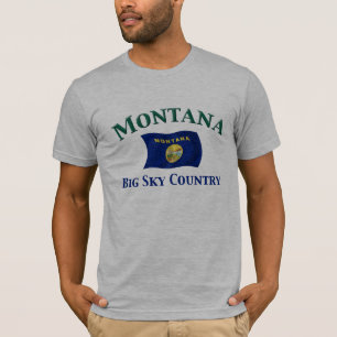 T-shirt Grand pays de ciel du Montana