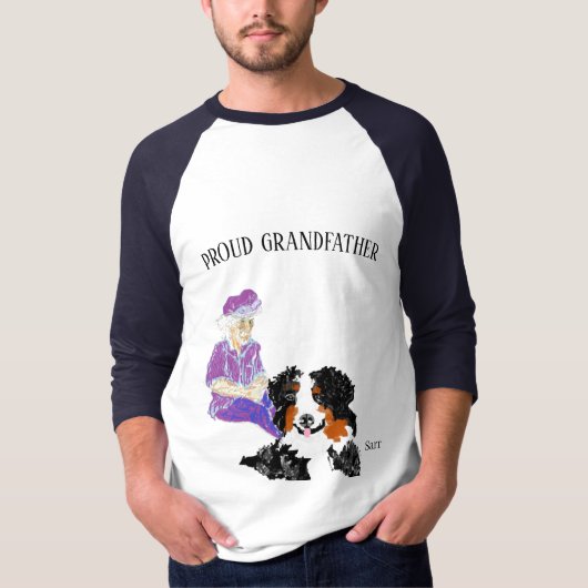 T-shirt : Grand-père (Devant)