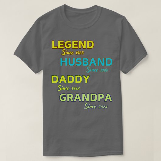 T-shirt Grand-père2 (Design devant)